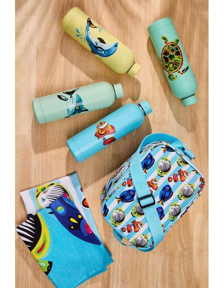 Pete Cromer Ozzie Ocean Cotton Tea Towel Set of 2