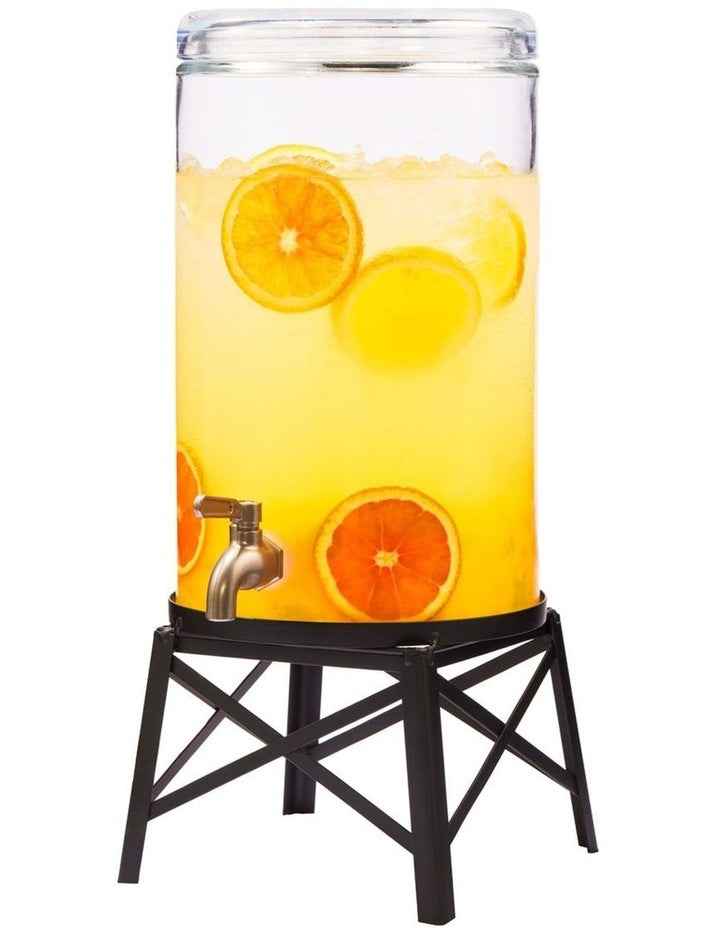 Refresh Beverage Dispenser With Stand 8L in Clear