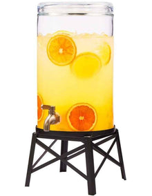 Refresh Beverage Dispenser With Stand 8L in Clear