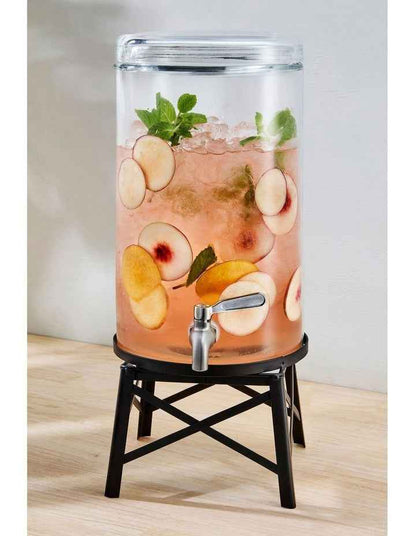 Refresh Beverage Dispenser With Stand 8L in Clear