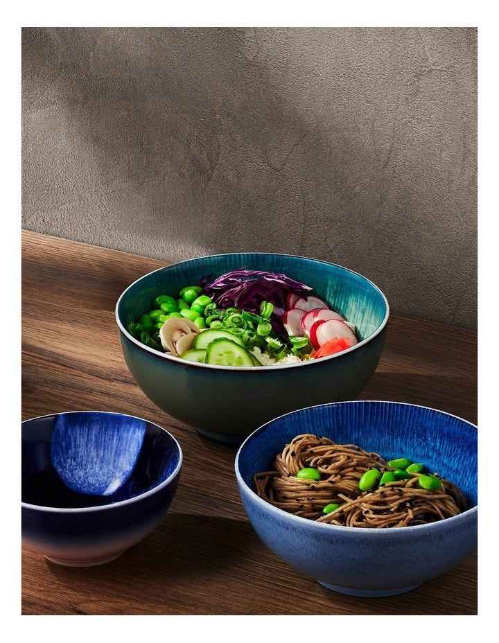 Rice Baby Bowl 18x8.5cm in Blue