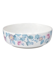Royal Botanic Gardens Eucalyptus Bloom Round Serving Bowl 25x8cm Gift Boxed in White