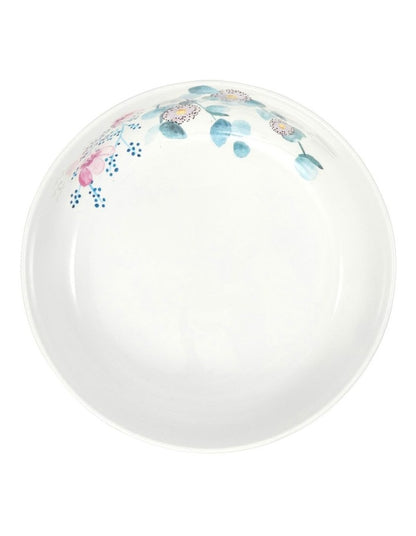 Royal Botanic Gardens Eucalyptus Bloom Round Serving Bowl 25x8cm Gift Boxed in White