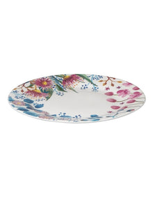 Royal Botanic Gardens Eucalyptus Bloom Rim Side Plate 19cm in White