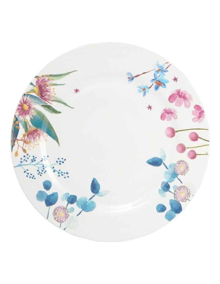 Royal Botanic Gardens Eucalyptus Bloom Rim Dinner Set 12 Piece Gift Boxed in White