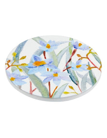 Royal Botanic Gardens Eucalyptus Bloom Ceramic Coaster 10cm Set of 4 in Multi