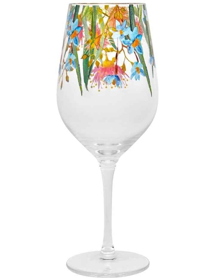 Royal Botanic Gardens Eucalyptus Bloom Wine Glass 500ml Set of 4 Gift Boxed