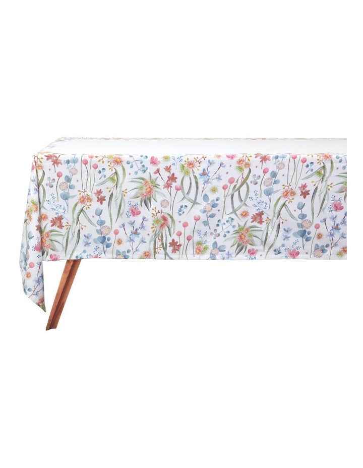 Royal Botanic Gardens Eucalyptus Bloom Cotton Tablecloth 270x150cm