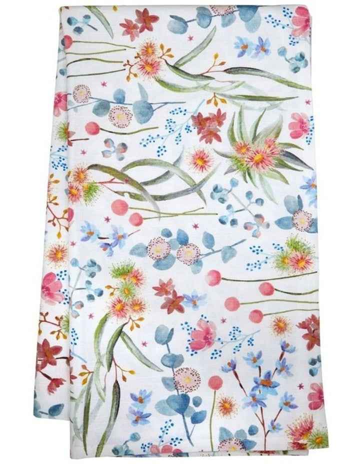 Royal Botanic Gardens Eucalyptus Bloom Cotton Tablecloth 270x150cm