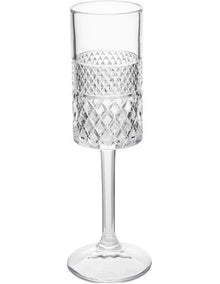 Speakeasy Flute Glass 190ml Set of 4 in Clear