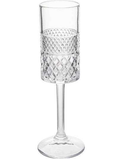 Speakeasy Flute Glass 190ml Set of 4 in Clear