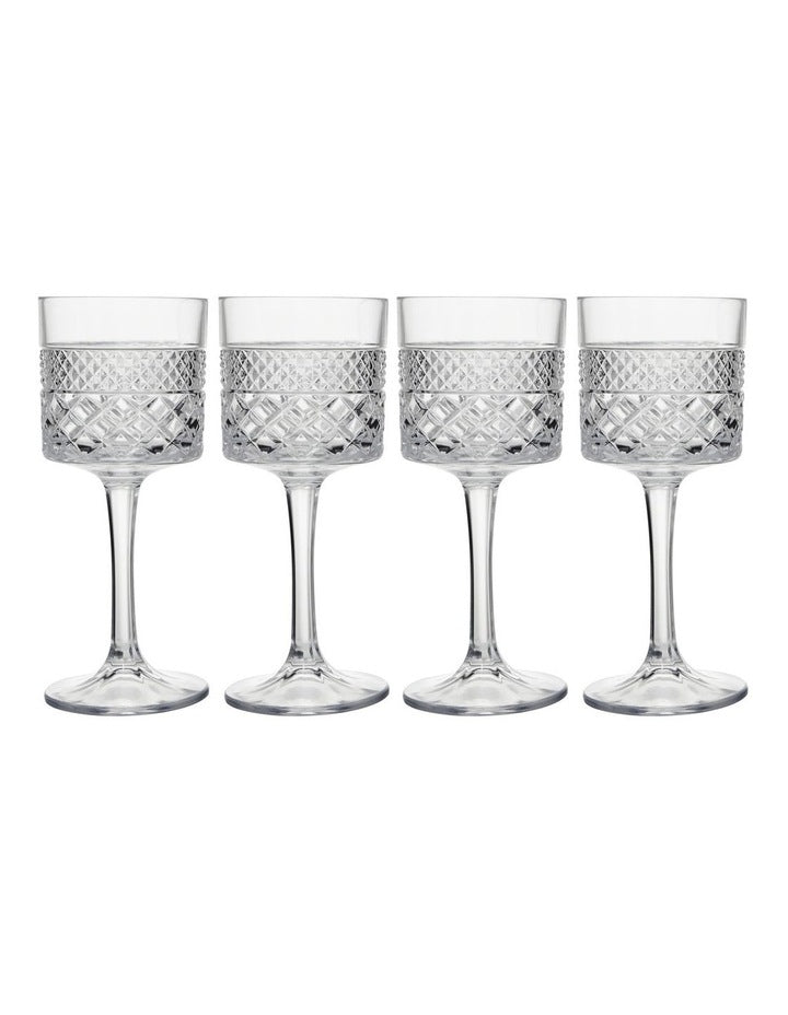 Speakeasy Wine Glass 350ml Set of 4 Gift Boxed