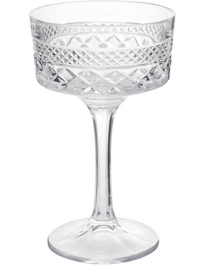 Speakeasy Coupe Glass 280ml Set of 4 Gift Boxed in Clear