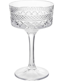 Speakeasy Coupe Glass 280ml Set of 4 Gift Boxed in Clear