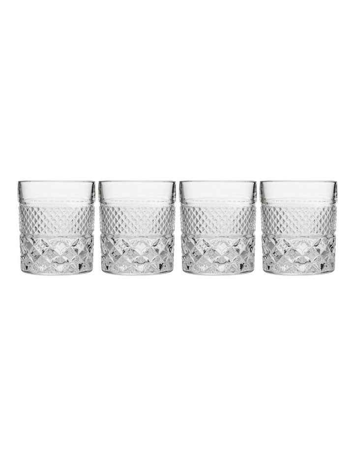 Speakeasy Whisky Glass 320ml Set of 4 Gift Boxed in Clear