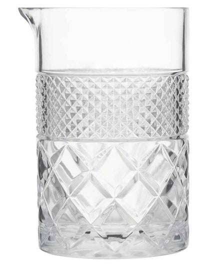 Speakeasy Glass Cocktail Mixing Jug 700ml Gift Boxed in Clear