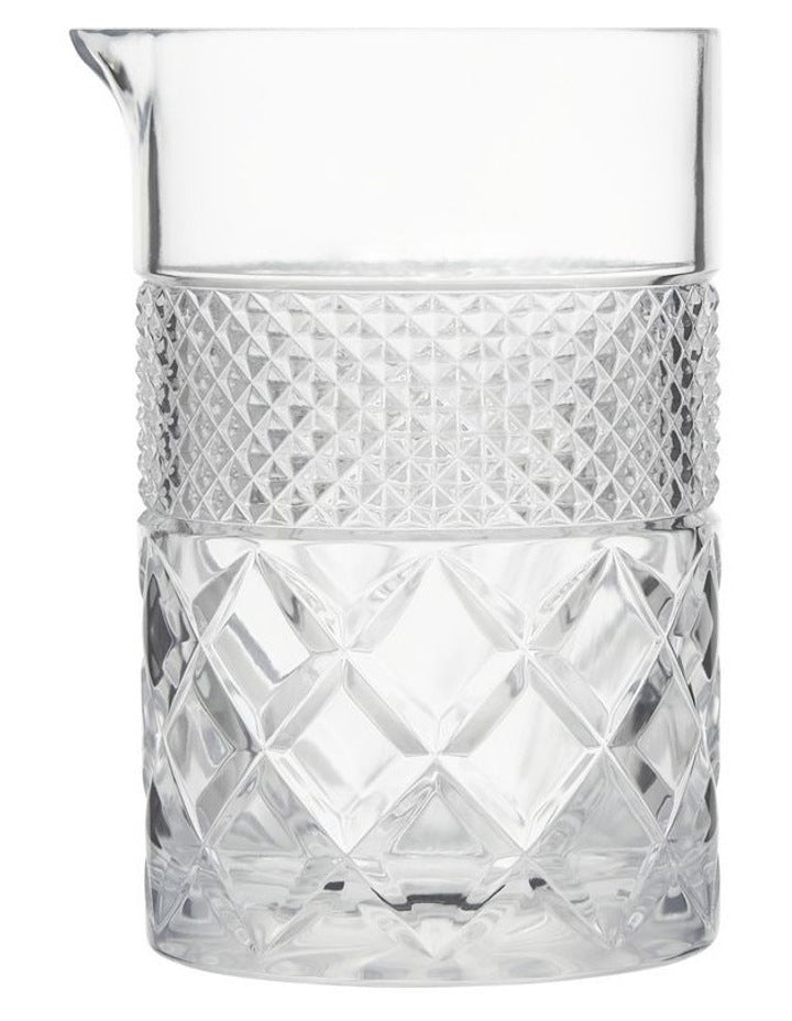 Speakeasy Glass Cocktail Mixing Jug 700ml Gift Boxed in Clear