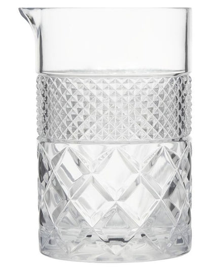Speakeasy Glass Cocktail Mixing Jug 700ml Gift Boxed in Clear