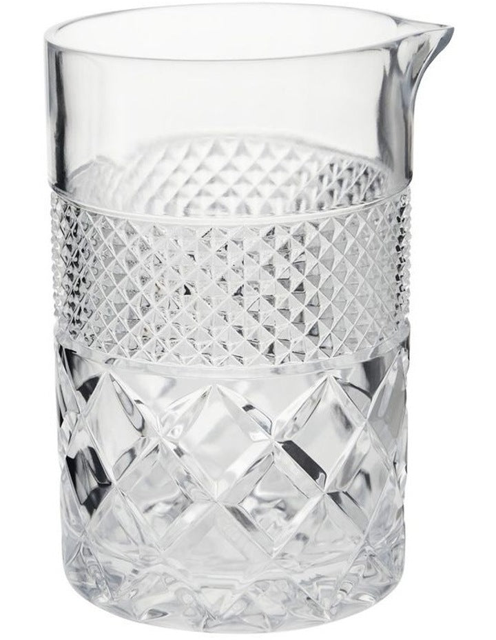 Speakeasy Glass Cocktail Mixing Jug 700ml Gift Boxed in Clear