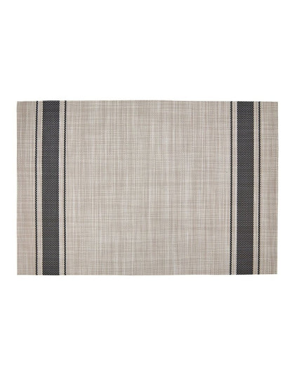 Table Accents Linen Look Placemat 45x30cm in Black