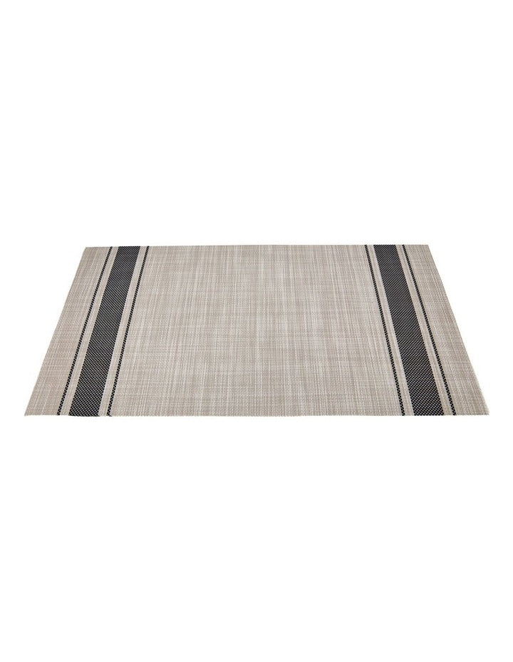Table Accents Linen Look Placemat 45x30cm in Black