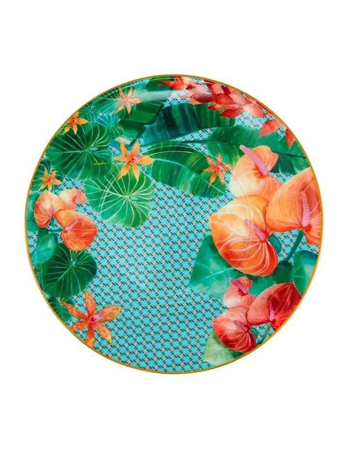Teas & C's Tropicana Cup & Saucer 250ml Gift Boxed in Pink