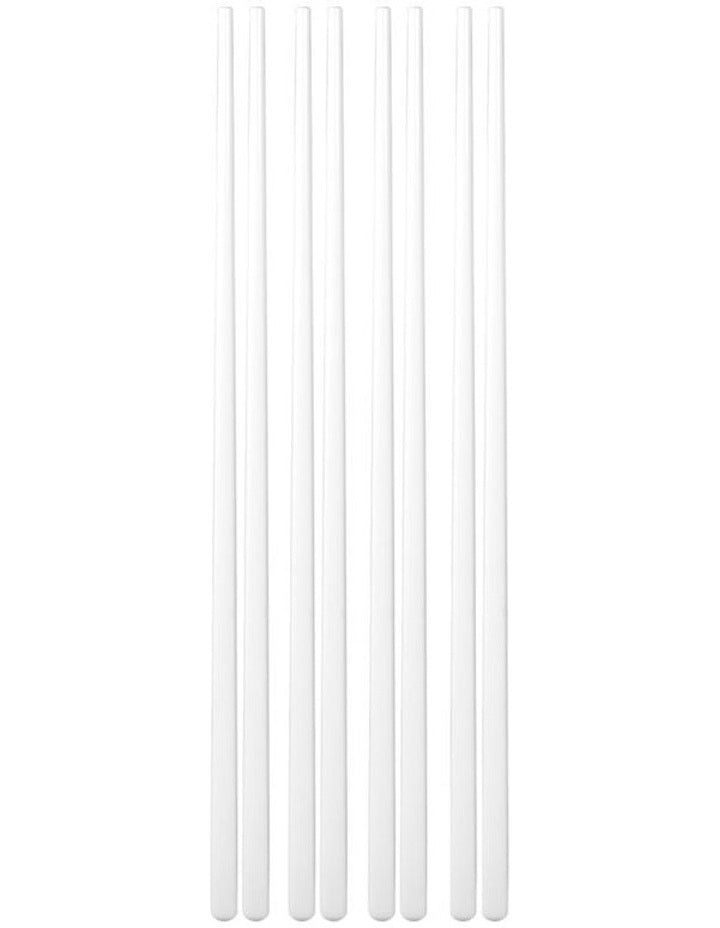 White Basics Chopsticks Set of 4 Gift Boxed in White