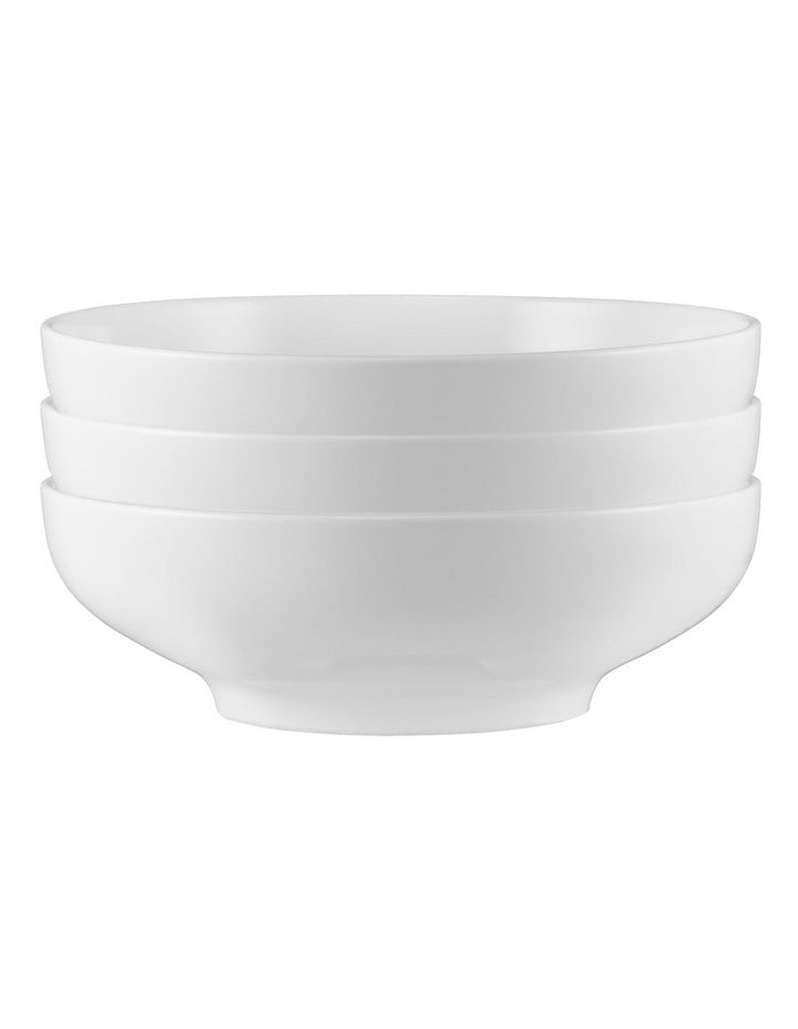 White Basics Bowl 18.5x6cm in White