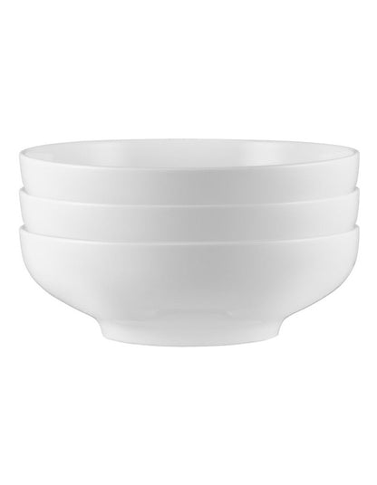 White Basics Bowl 18.5x6cm in White
