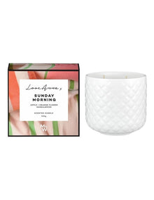 Scentimental Fragrance Candle 325g Sunday Mornings Gift Boxed