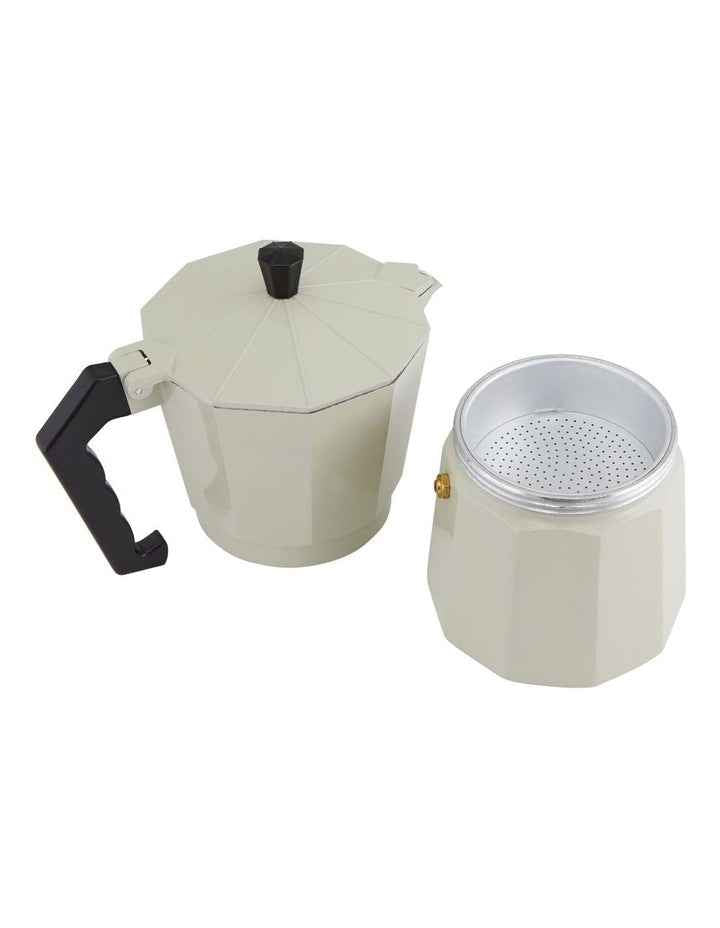 Blend Traditional Stovetop Espresso Maker 9cup Gift Boxed in Sand