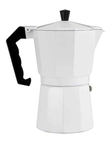 Blend Traditional Stovetop Espresso Maker 6cup Gift Boxed in White