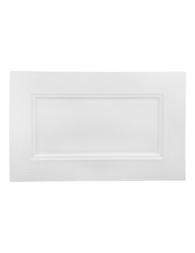 Cashmere Rectangular Platter 42x26cm Gift Boxed in White