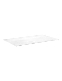 Cashmere Rectangular Platter 42x26cm Gift Boxed in White