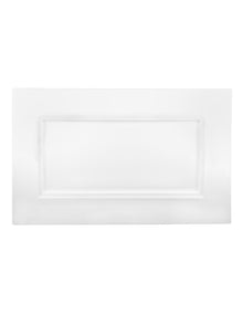 Cashmere Rectangular Platter 47.5x29cm Gift Boxed in White