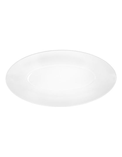 Cashmere Oval Platter 46.5x24cm Gift Boxed in White