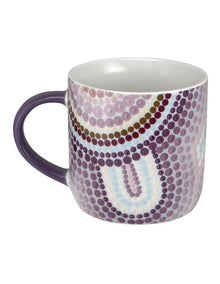 Lou Martin Uplift Mug 480ml in Purple