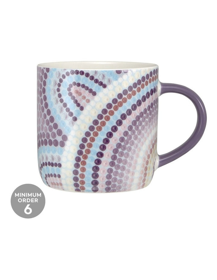 Lou Martin Uplift Mug 480ml in Purple