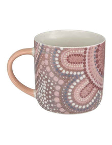 Lou Martin Uplift Mug 480ml in Coral