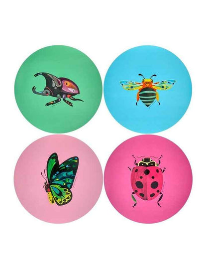 Pete Cromer Garden Party Round Placemat Set of 4 in Multi