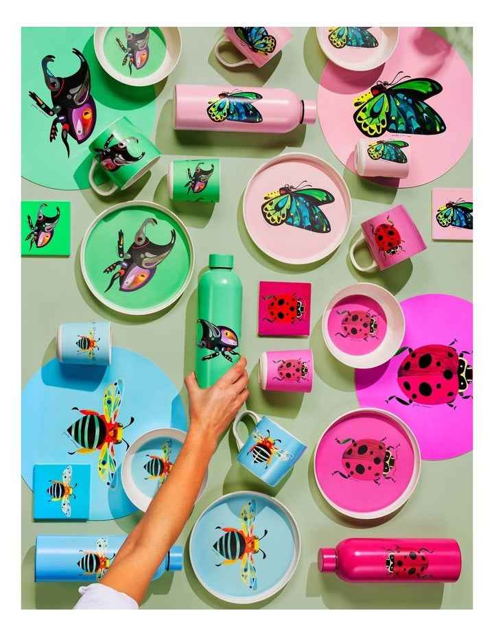 Pete Cromer Garden Party Round Placemat Set of 4 in Multi