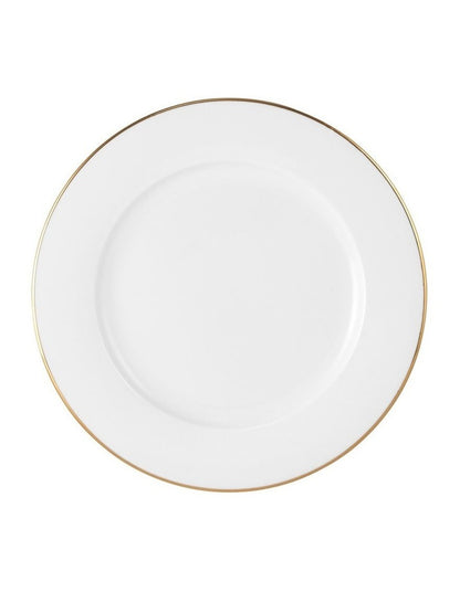White Gold Rim Side Plate 19cm in Gold