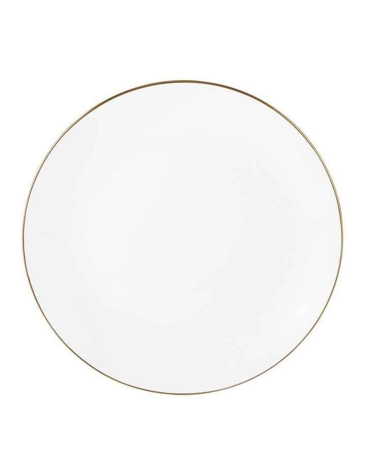 White Gold Coupe Dinner Plate 27.5cm in Gold