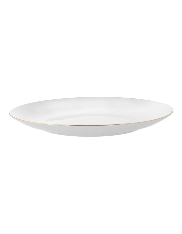 White Gold Coupe Dinner Plate 27.5cm in Gold