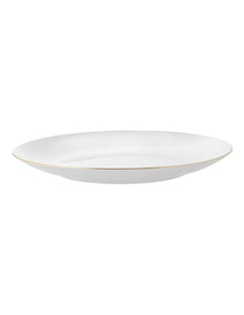 White Gold Coupe Dinner Plate 27.5cm in Gold