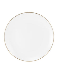 White Gold Coupe Side Plate 19cm in Gold