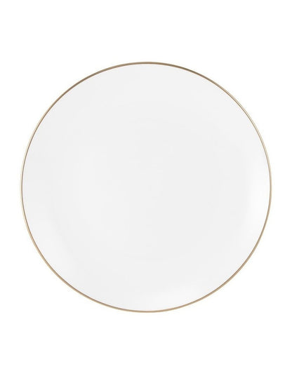 White Gold Coupe Side Plate 19cm in Gold