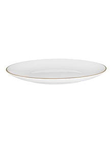 White Gold Coupe Side Plate 19cm in Gold