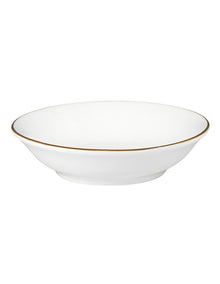 White Gold Round Sauce Dish 9.5cm in Gold