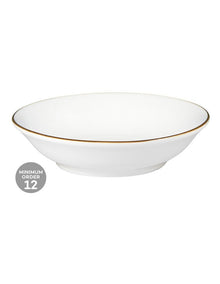 White Gold Round Sauce Dish 9.5cm in Gold